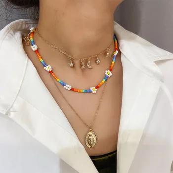 

multiple leaves, like the sautoir national wind restoring ancient ways of rice beads Daisy manual microscope necklace