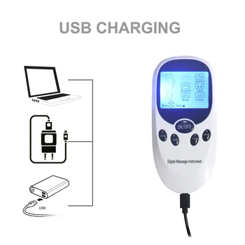 Electric Shock Pulse Anal Vaginal Plugs Masturbator Electro Stimulator Prostate Massage Big Butt Plug USB Charge Host Sex Toys 5