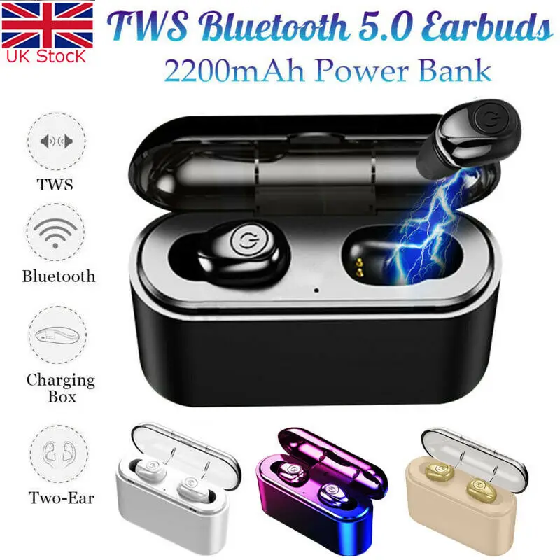 

X8 Bluetooth 5.0 Headset TWS Wireless Earphones Mini Earbuds Stereo Headsets Sports In-ear HiFi Earphones