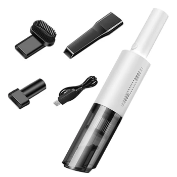 

6000PA Handheld Vacuum Strong Suction High Power 120W Wired/Wireless Car Charger Vacuum Cleaner Auto Portable For Car Ho