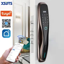 Tuya Smart Digitale Deurslot Wifi Biometrical Vingerafdruk Unlock Werken Met App Smart Leven Smart Home Product