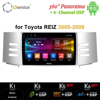 

Ownice 360 Panorama Android 10 4G 64G ROM Car Radio player GPS Navi DVD 4G LTE for Toyota Reiz Mark X 2005 2006 2007 2008 2009