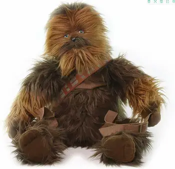 

OFFICIAL Star Wars Chewbacca Backpack Chewy Brown Plush Climber Bag