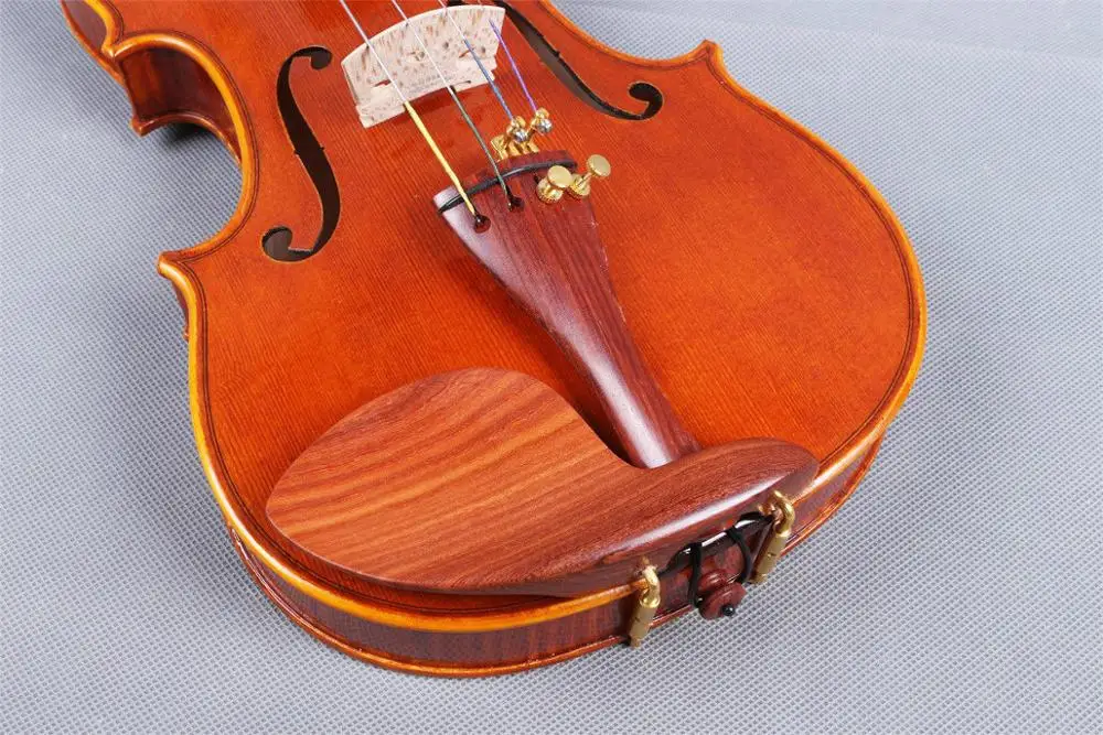 Мастер скрипки 4/4 тигровый клен ручной работы Stradivari Скрипка чехол Лук#414