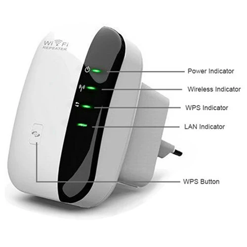 Ретранслятор Wi Fi расширитель диапазона 300 Мбит/с усилитель сигнала беспроводной