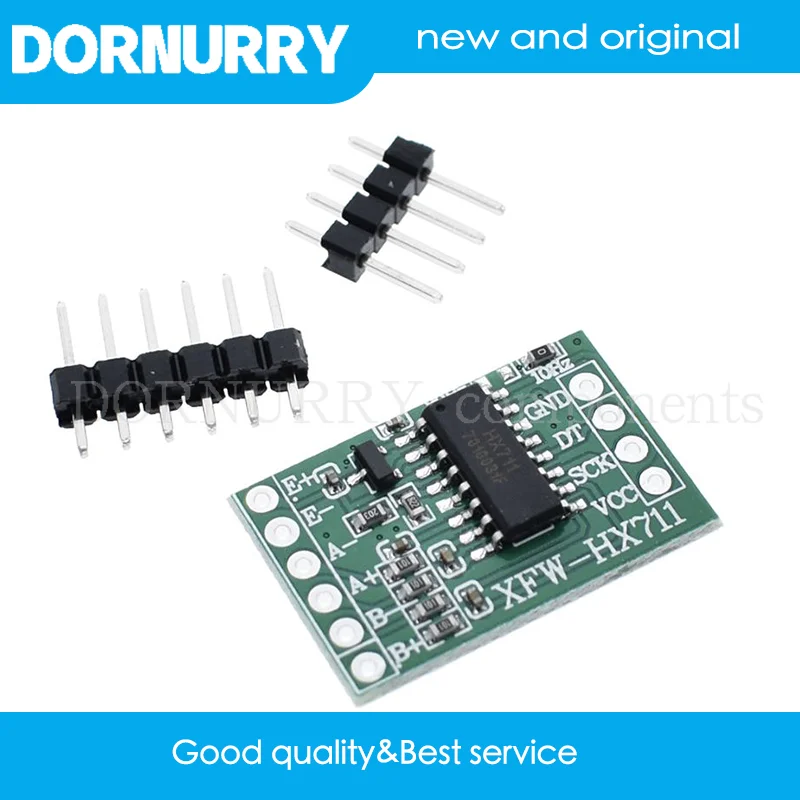 

TZT For Arduino Dual Channel HX711 Weighing Pressure Sensor DIY Electronic Scale 24-bit Precision A/D Module