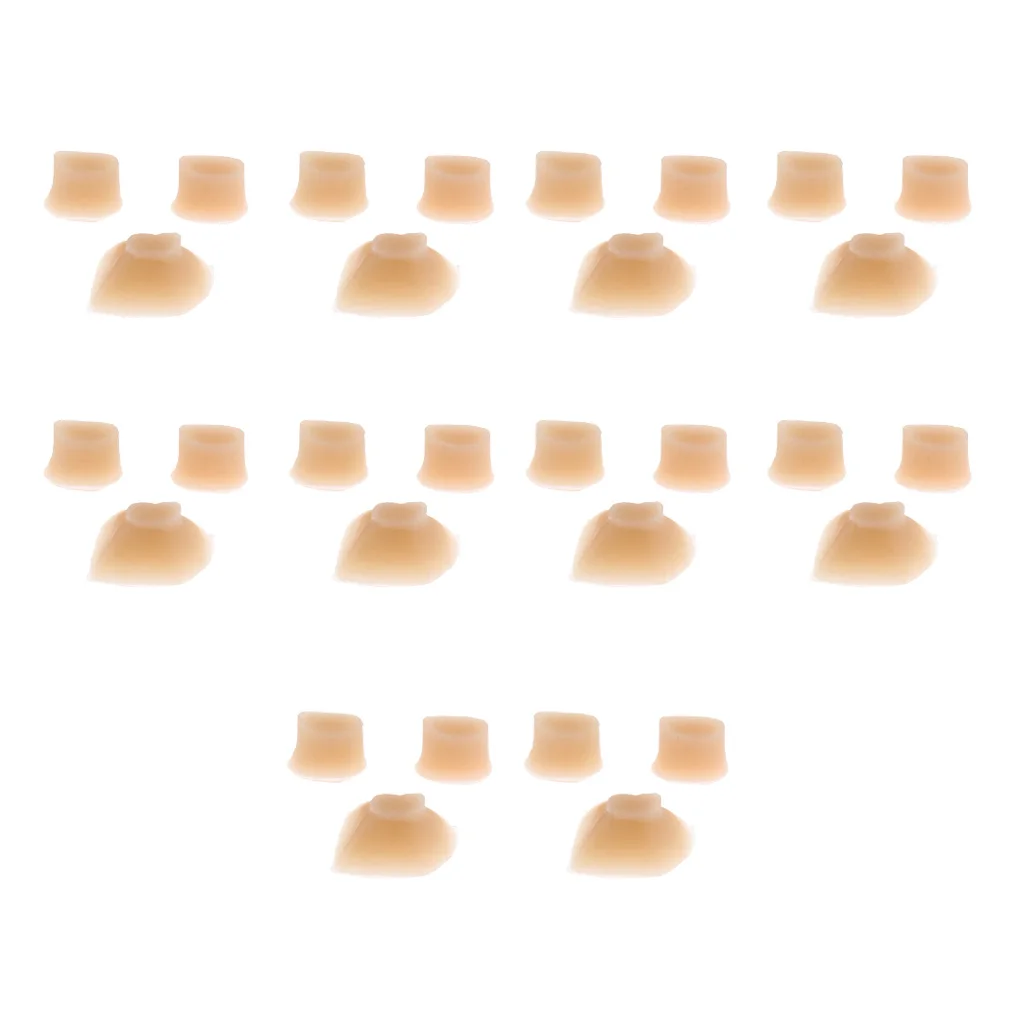 Durable 10 Sets Flute Buttons Pads Flute Repair Replacement Accessory