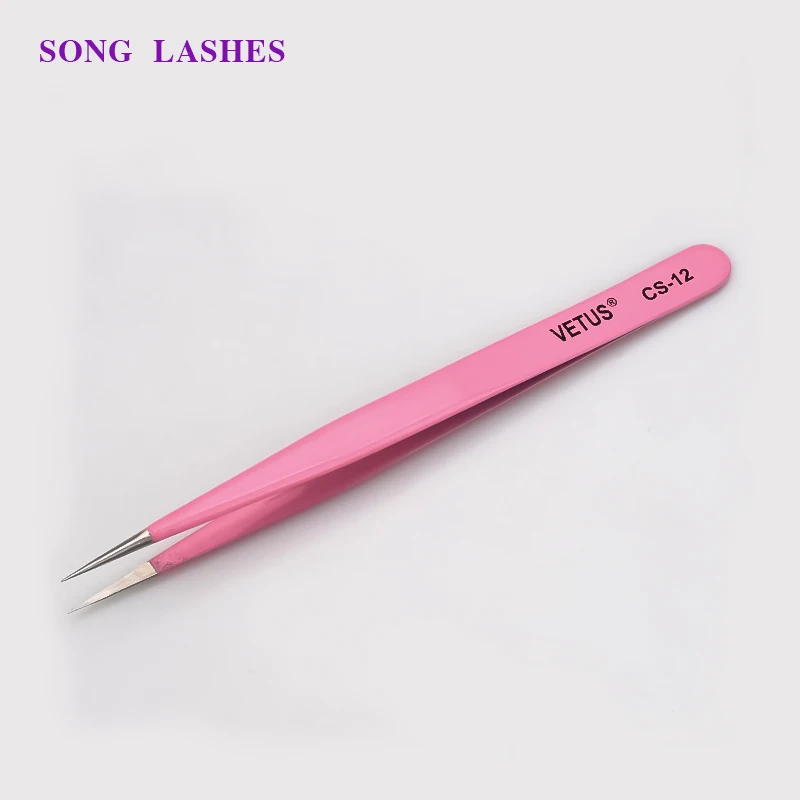 Song Lashes высокого качества Профессиональные для ресницы, наращивание ресниц Пинцет mix CS