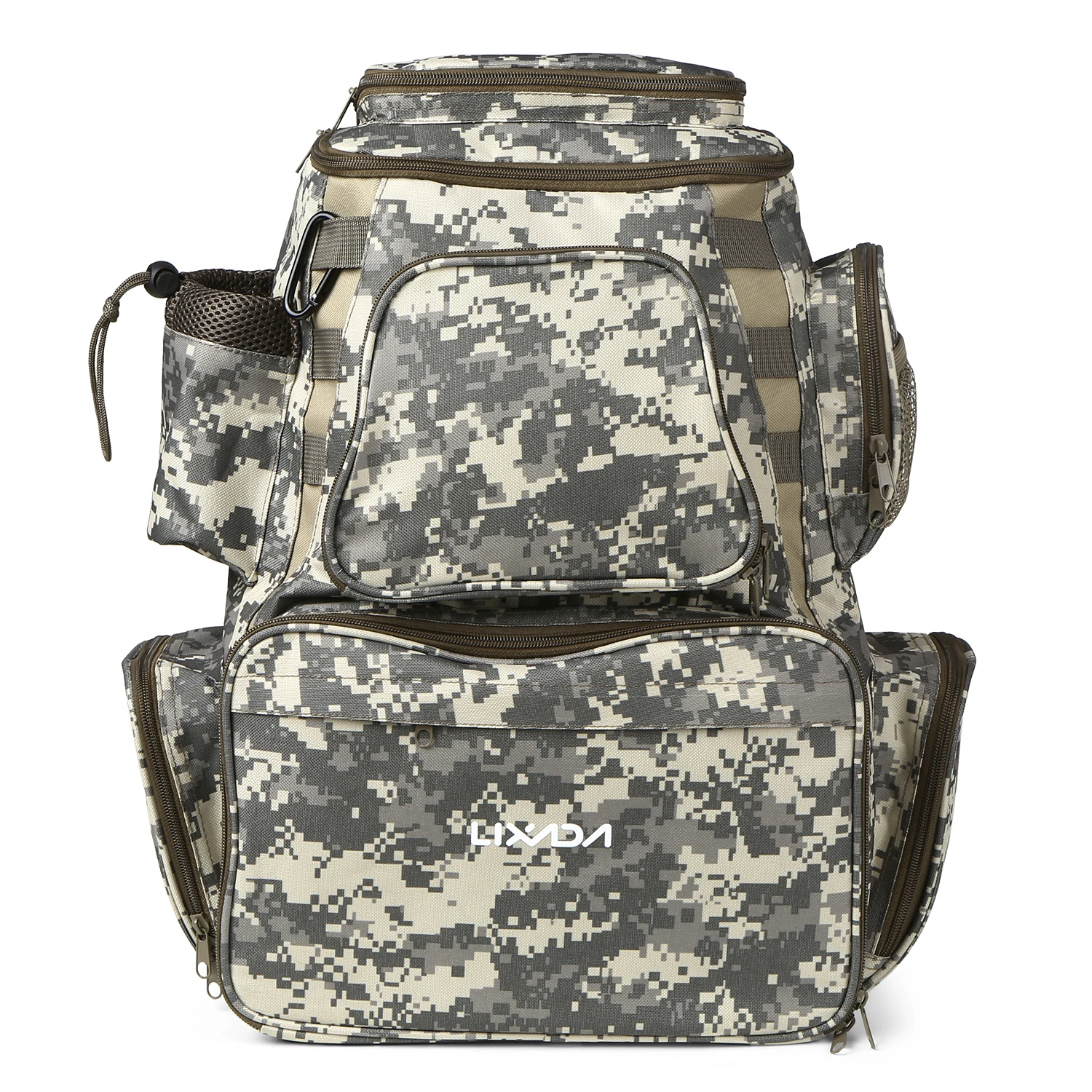 Lixada Fishing Tackle Backpack Bag with 4 Fishing Tackle Boxes Water