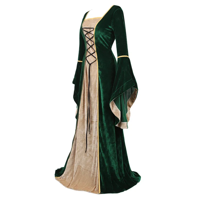 Medieval Renascentista Vitoriana Costume Dress Cosplay Victoria