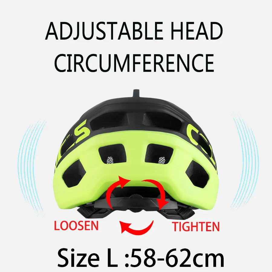 COLNELS Adult MTB Helmet Men Women Bicycle Cycling Helmet Bike In-mold Breathable Adjustable Helmet Outdoor Sport Casco Ciclismo