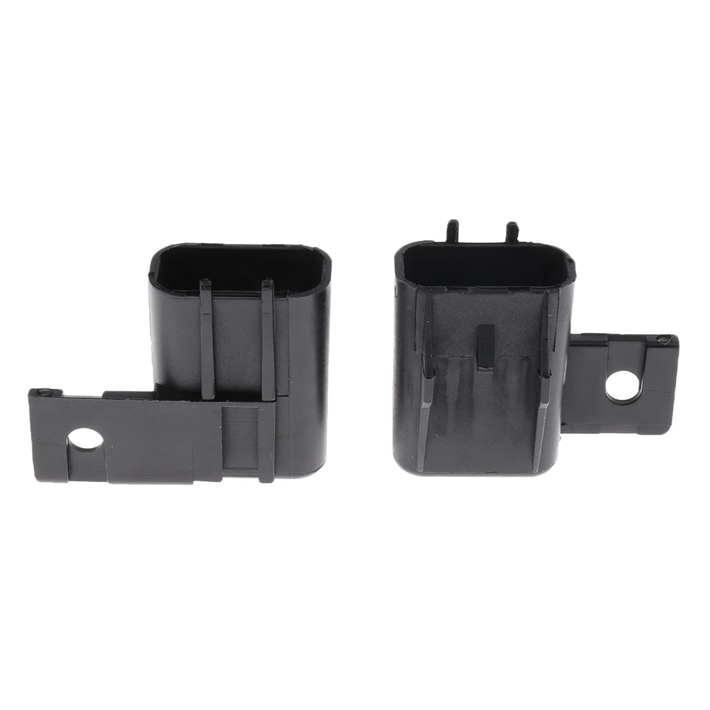 2x Car Vehicles Boat Audio Part Portable Middle Blade Fuse  Box Block