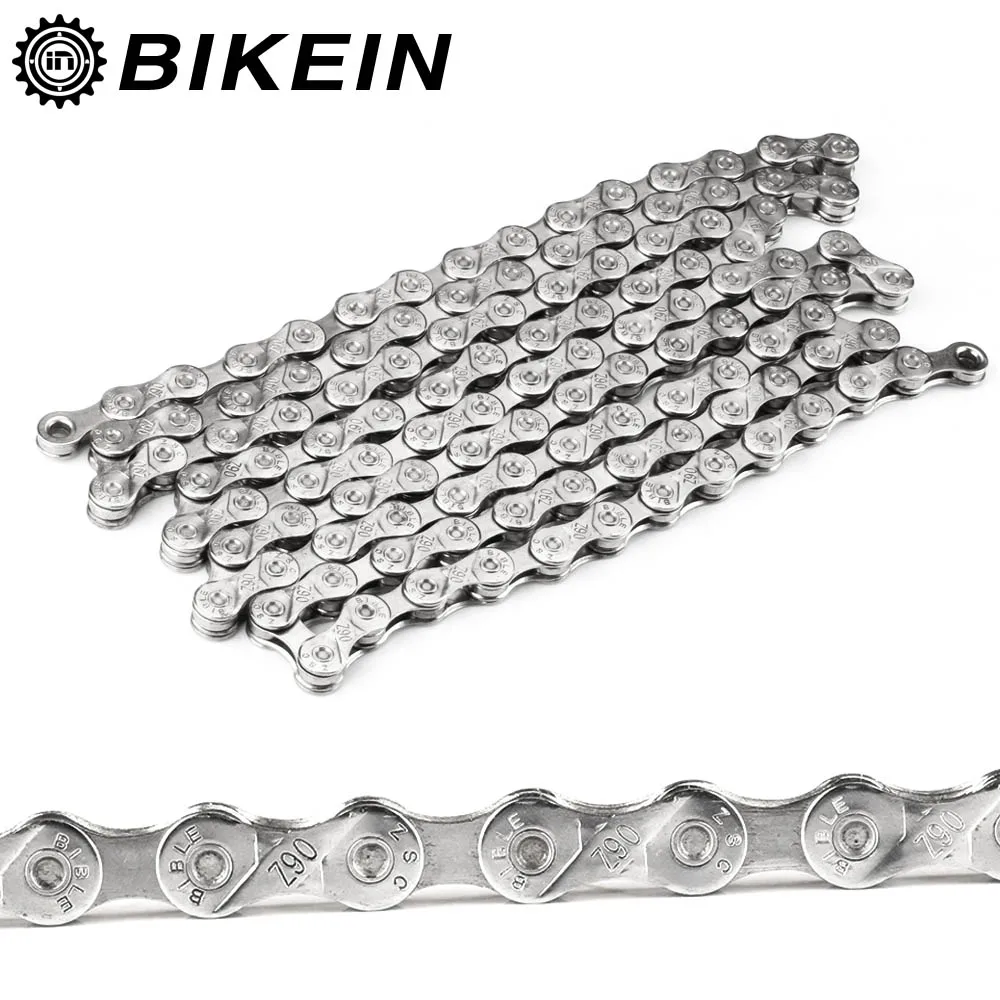 Цепь BIKEIN стальная Антикоррозийная для горного велосипеда цепь скоростей 6/7/8/9/10/11