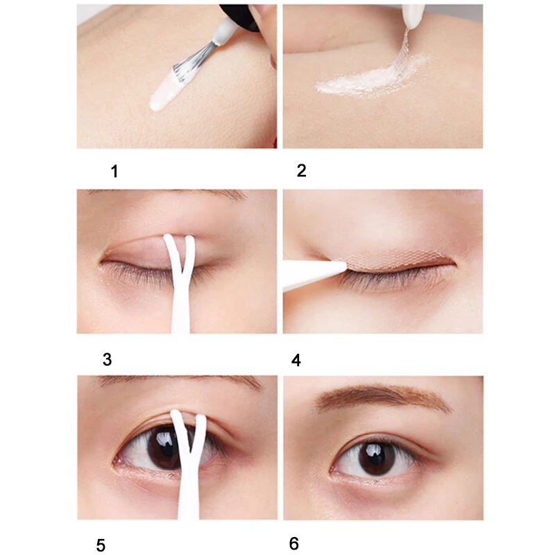 96 Pair Double Eyelid Stickers Technical Eye Tape Eye Lift Double Invisible Eyelid Sticker Pastes medical Eye Tapes
