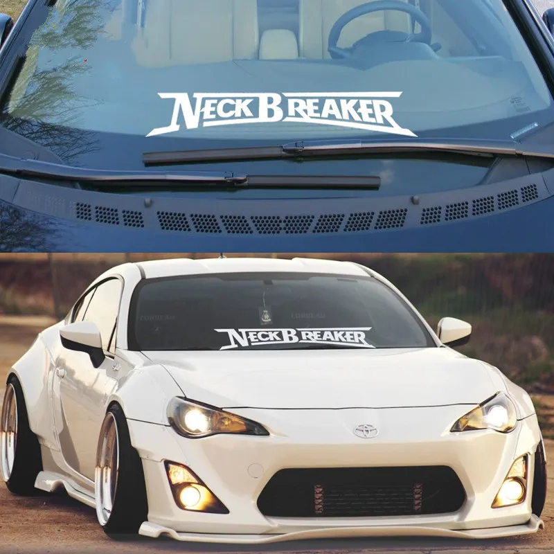 Neck Breaker Stance Banner For Auto Car/Bumper/Window Vinyl Decal Sticker Decals DIY Decor