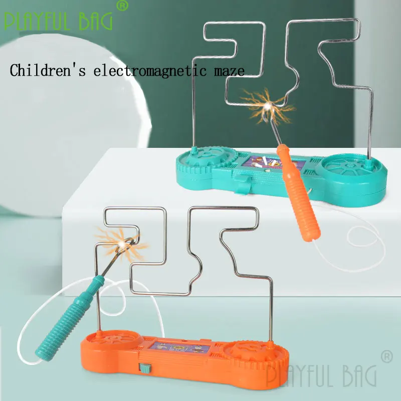 

Development of baby intelligence children's electromagnetic maze toys parent child training desktop games video gift ud01