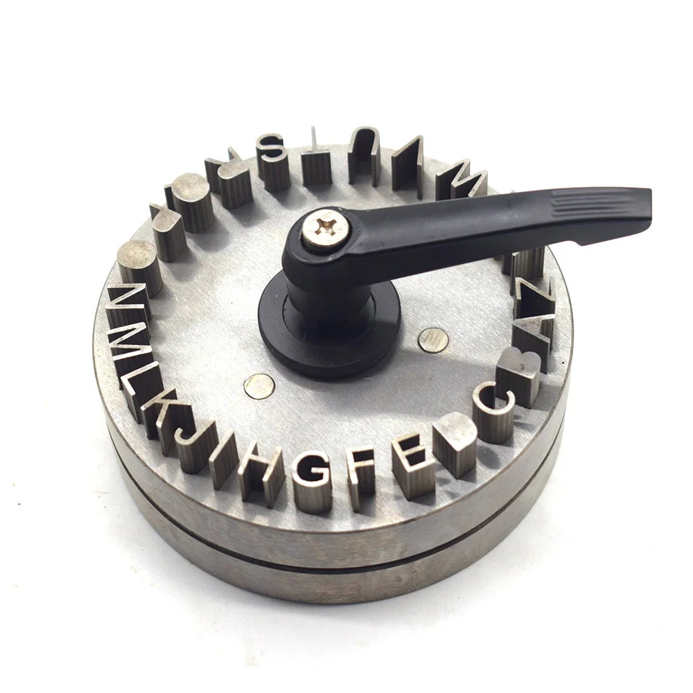 

26 Punchs Set Metal Mold Cutting Punching A-Z Letter Shape Jewelry Metal Sheet Disc Cutter