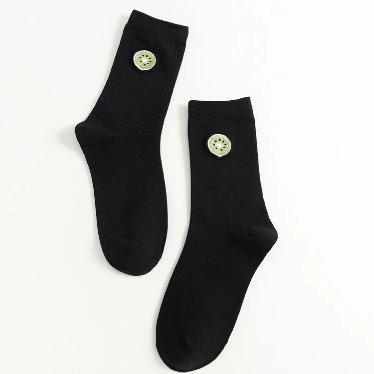 Nette-Cartoon-Obst-Druck-Avocado-Banana-Kirsche-Pfirsich-M-dchen-Kawaii-Socken-meias-Koreanische-Harajuku-Stickerei(8)