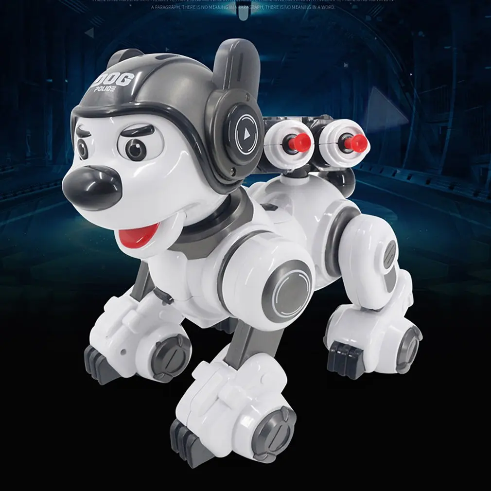 Инфракрасный пульт дистанционного управления детские игрушки умный раннее образование программируемый робот механический питомец собака