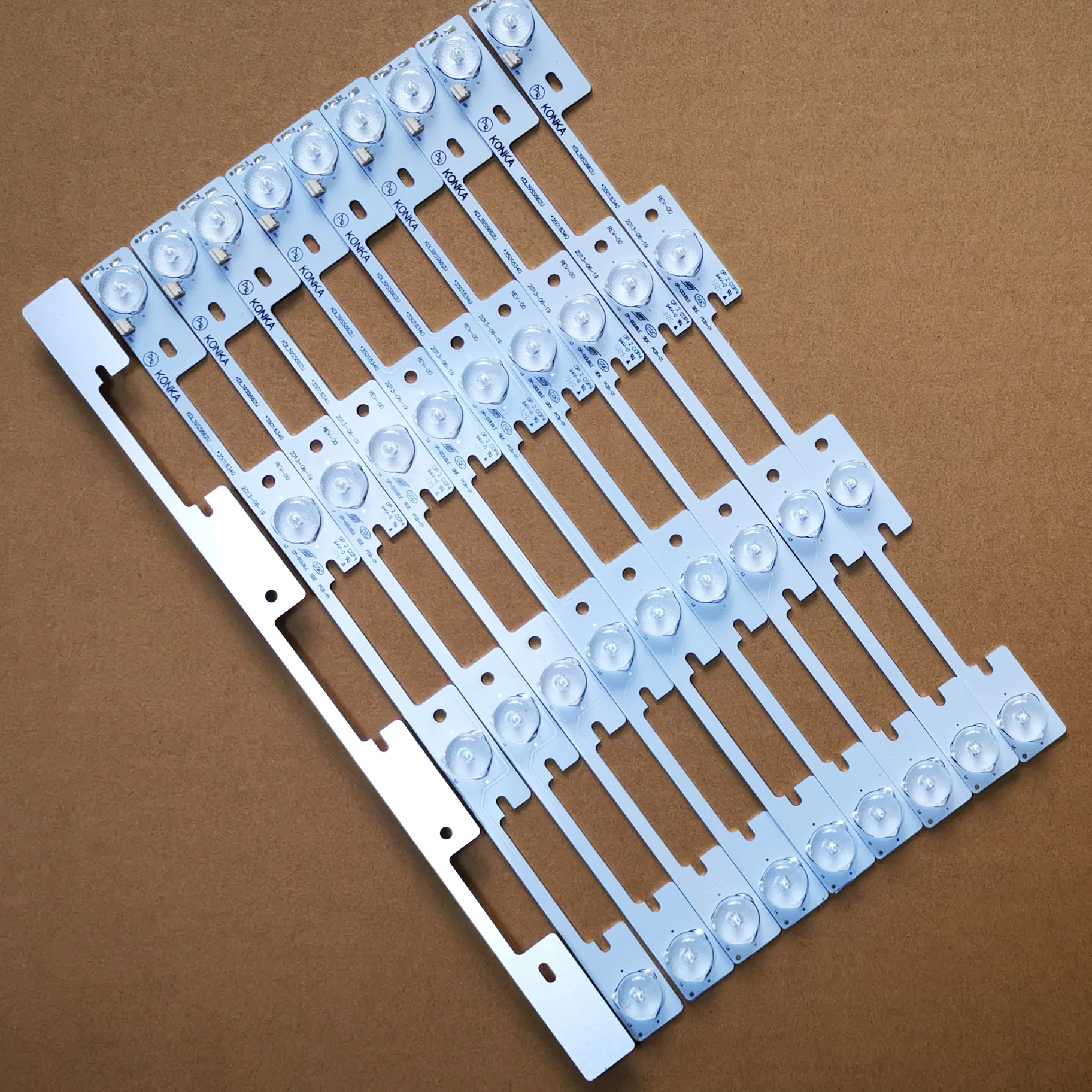10 шт. 4LED * 6В Светодиодная лента подсветки для KONKA KDL39SS662U 35018339 35018340 327 мм|Адаптеры AC/DC| |