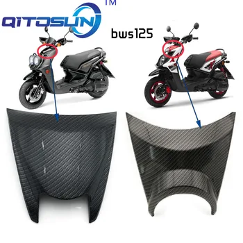 

Motorcycle accessories cover Front Headlight Headlamp small Mask Cover Shield Carbon For Zuma BWS X-Over X 125 YW125