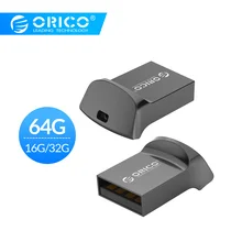 USB флеш-накопитель ORICO, Автомобильный USB диск USB2.0, 64 ГБ, 32 ГБ, 16 ГБ, USB2.0, флеш-память, USB флешка, OTG U диск для телефона/планшета/ПК
