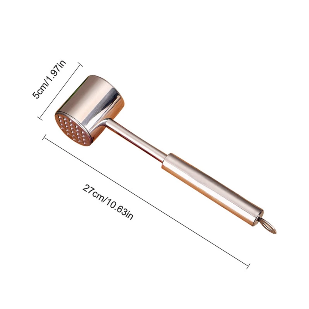 Новинка, 2 размера, молоток для мяса из нержавеющей стали, кухонный инструмент для размягчения мяса, инструмент для стейка, говядина, свинина, курятина, молоток для овощей, кухонные инструменты