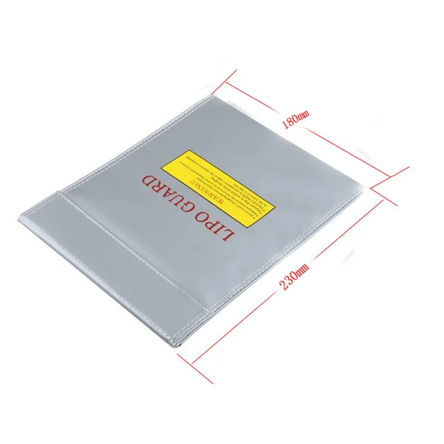 Ensure the safety of your RC LiPo batteries with the Fireproof & Waterproof High Quality RC LiPo Battery Safety Bag Safe Guard Charge Sack