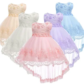 

2020 new fashion children's clothing Baby Dresses Princess Lace Dresses