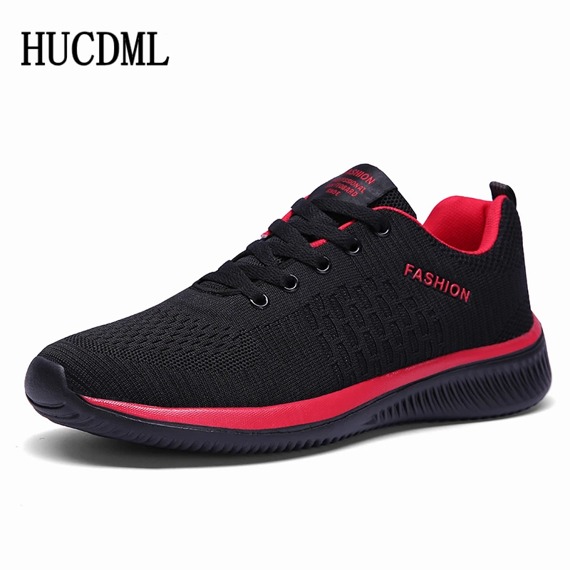 HUCDML/Новинка; Лидер продаж; мужская повседневная обувь; удобная мужская обувь на шнуровке; сверхлегкие Прогулочные кроссовки; размеры 39-45; Прямая поставка