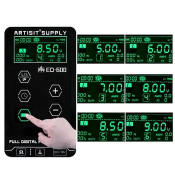 

Touch Screen Smart Digital Tattoo Power Supply LCD Display Transformer 11UF