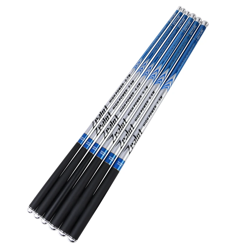 

Goture Zealot 2:8 Power Super Hard Carp Fishing Rod 2.7M 3.9M 4.8M 5.7M 6.6M 7.5M 98% Carbon Fiber Fishing Rod