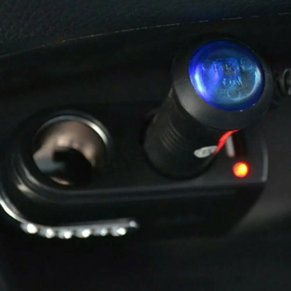 Новинка, зарядное устройство, черный, 2 USB+ двойной разъем, автомобильный прикуриватель, автомобильный разветвитель для мобильного телефона, автомобильное зарядное устройство