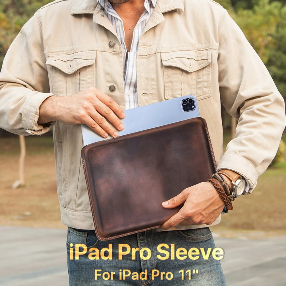 Couro Capa de Couro para Ipad Case para Ipad Pro 11 Air Ipad Air 10.9 7th 8th 9th 10th Generation 10.2 - Imagem 4
