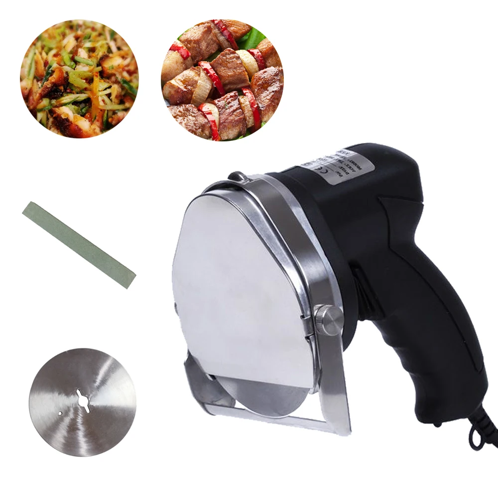 

Professional Electric Doner Kebab With Adjustable Blade Professional Sliced Meat Gyros Cutter Blade Meat Slicer Round for Kebab