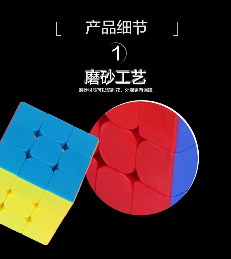 YuXin Black kylin 3x3x3 магический куб профессиональный скоростной magico черный Нео Куб ABS