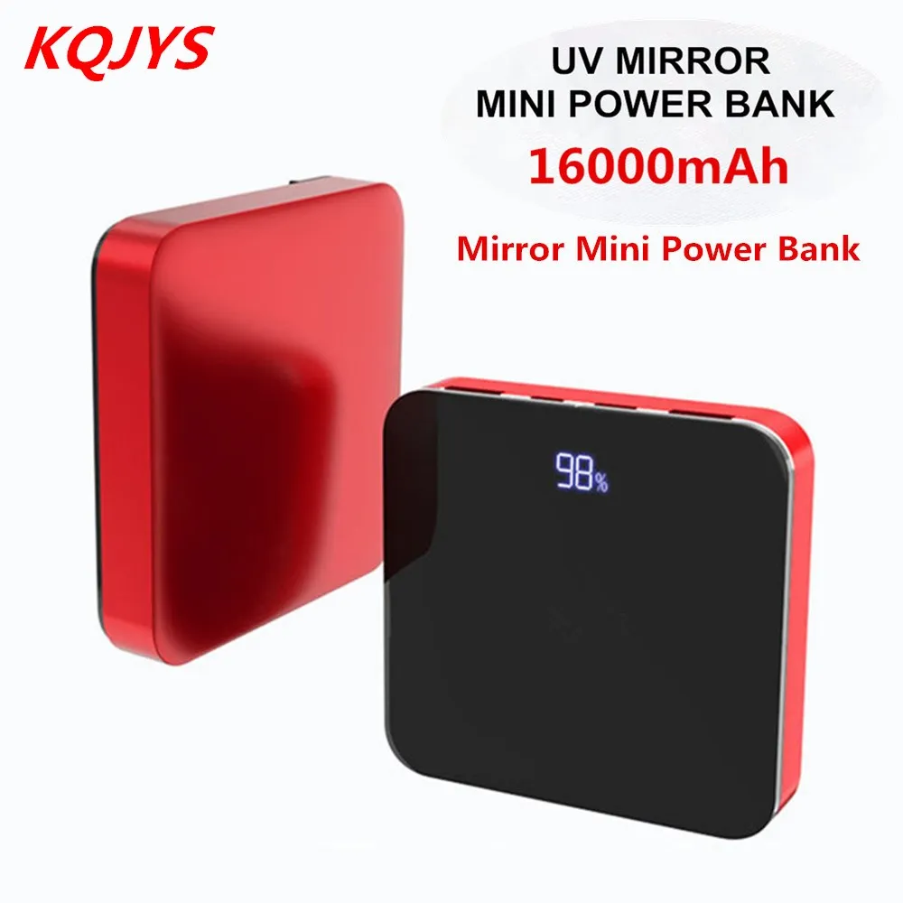 

Power Bank 16000mAh QI Wireless Mini Portable 2.1A Fast Charger External Battery Pack for Samsung Huawei iPhone OPPO Xiaomi VIVO