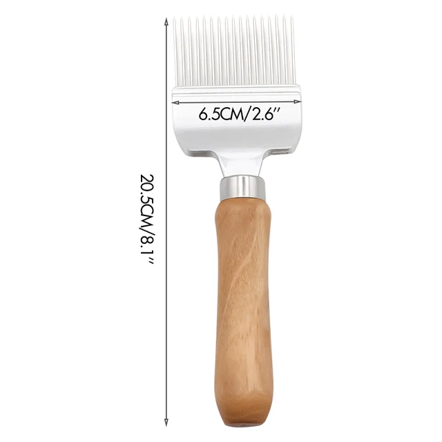 Mézvágó Kaparó Mézes Kivágó Villa Fa Fogantyú Méhészeti Szerszám - Image 6