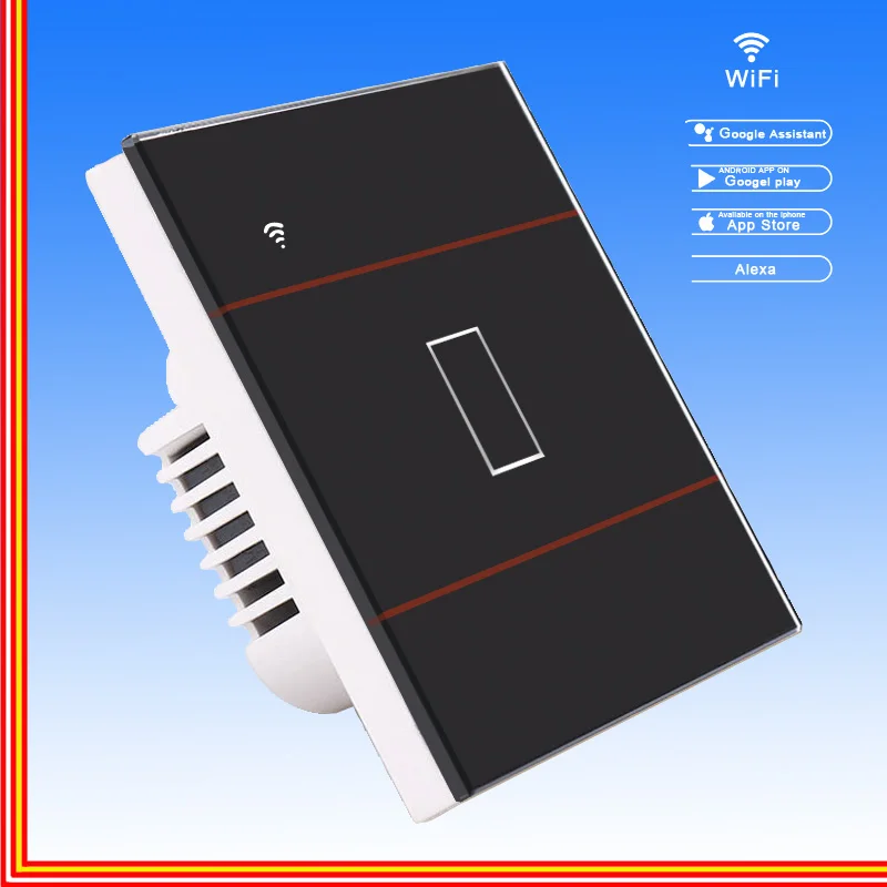 

Touch Switch Smart Light Switch Panel Wall interruptor 1/2/3 Gang wifi light switch US/EU Standard Work with Alexa Google Home
