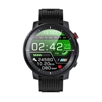

L15 Smart Watch Full Screen Touch IP68 Waterproof Heart Rate Blood Oxygen Detection Fusion PPG + ECG Smart Watch PK L5 L9