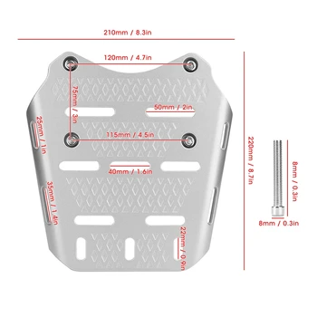 

Motorcycle Tailbox Rack Rear Lu Put Luggage Tail Boxes Takeaway Boxes Motorcycles Accessory Fits For Honda PCX125 PCX150 14-19