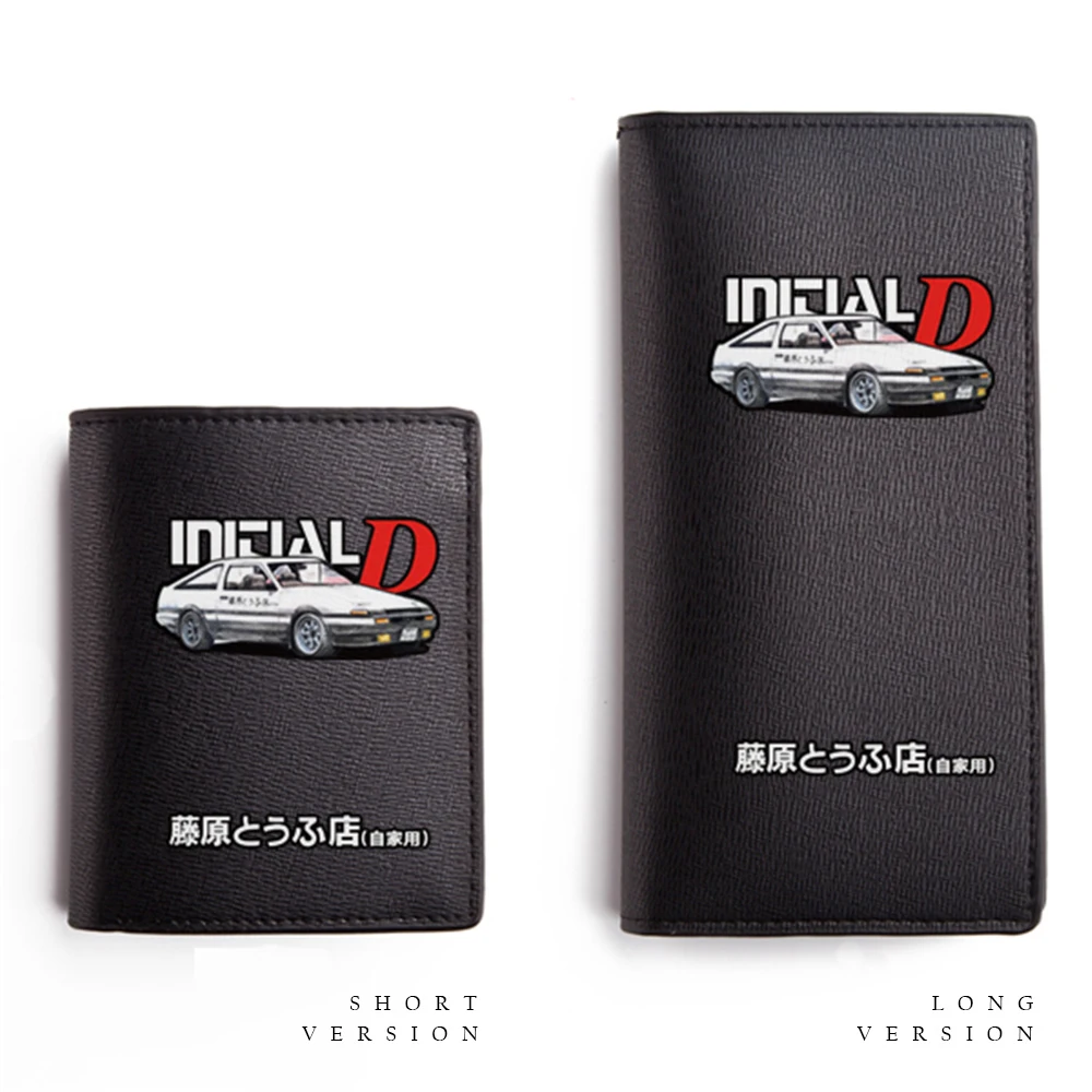 

MeanCat AE86 Turbo GTR32 Cycle Racing Wallet Initial D Wallet for Teenagers