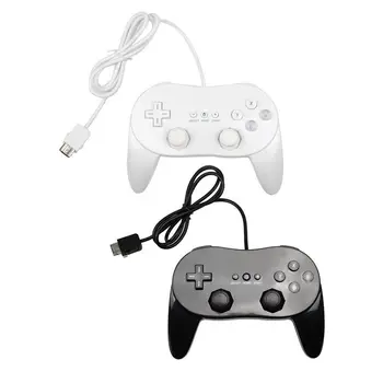 

High quality Classic Game Controller With Grip Joypad Gamepad For Nintendo Wii Console Black/White