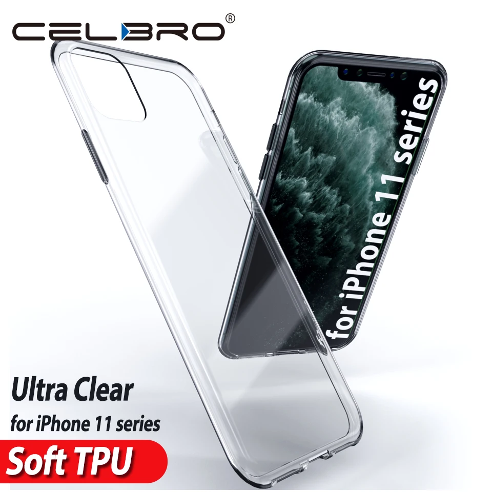 

Transparent Soft Silicone Case for IPhone 11 Pro Max Case Not Shockproof Cover for IPhone 11 Pro Xs Max Xr X Ultra Thin Coque