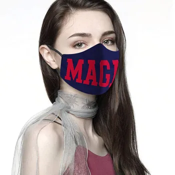 

2 Pack MAGA Make America Great Again Reusable Face Mask Windproof Face Shield Breathable Mouth Mask Washable Cloth Face Shield