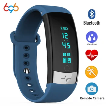 

696 NEW QS03 Smart Bracelet Color Screen Fitness Tracker Blood Pressure Heart Rate Monitor Multi Sport Mode Band For Men Women