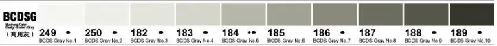 FINECOLOUR художественные маркеры кисть EF100/EF101/EF102 240/160/480 цветов рисунок спиртовой основе маркеры двойная голова аниме художественные принадлежности - Цвет: EF102-10colors-BCDSG