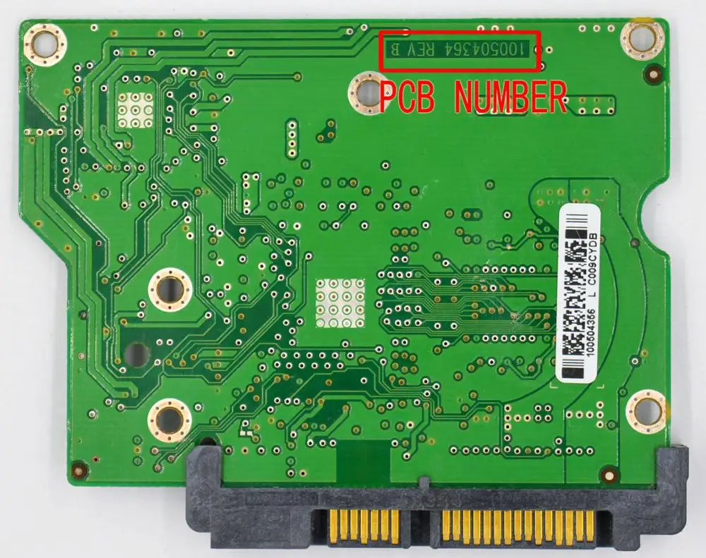 Ʈ HDD PCB / 100504364   REV B / 100504356 , 100504354 , 100504355 , 100504353 / Seagate 3.5 SATA hdd   ϵ 