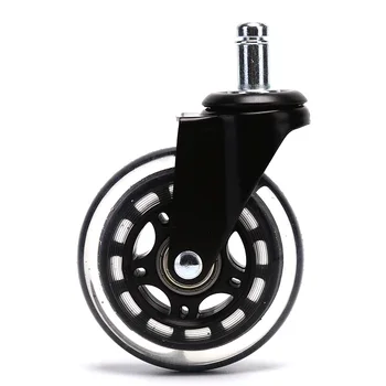 

1pc Roller Rollerblade Style Castor Wheel Replacement Office Chair Caster Wheel