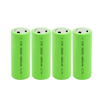 

1/2/4/6/8/10pcs 3.7V 8800mAh 26650 Battery Li-ion Rechargeable Battery Safe Batteries Lithium For Flashlight Torch Powerbank